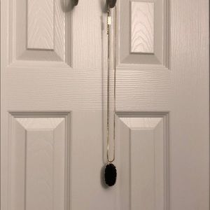 Kendra Scott necklace with black stone